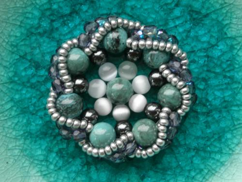 Broche Romantic Flower