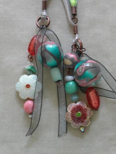 Collier-écharpe Cybèle (détail)