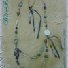 Collier Bleu-Paille
