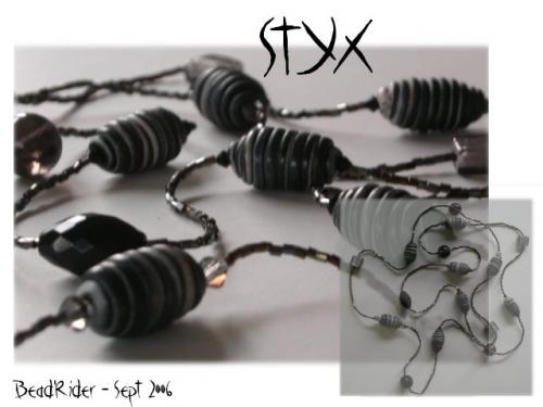 Sautoir Styx (série Panthéon)