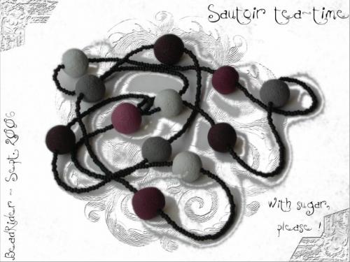 Sautoir Tea-Time