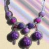 Collier La vie en mauve