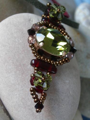 Pendentif Soleil Vert
