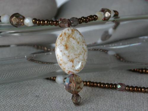 Collier Chryséléphantin