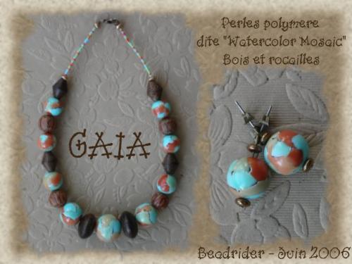 Parure Gaïa (série Panthéon)