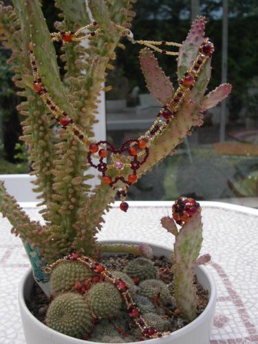 Parure "ROuge & Or