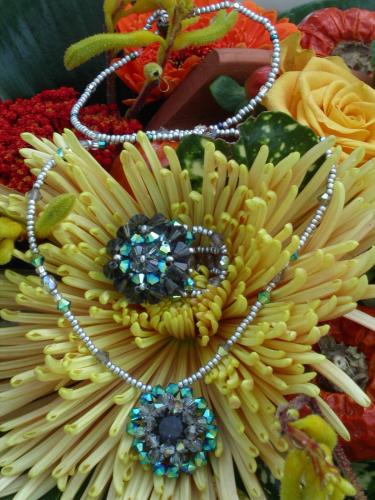 Bague Evita et Pendentif SunIce